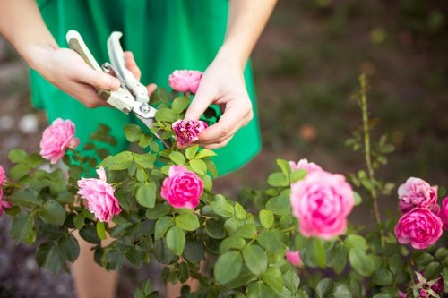Sustainable garden waste recycling with careful separation and recovery